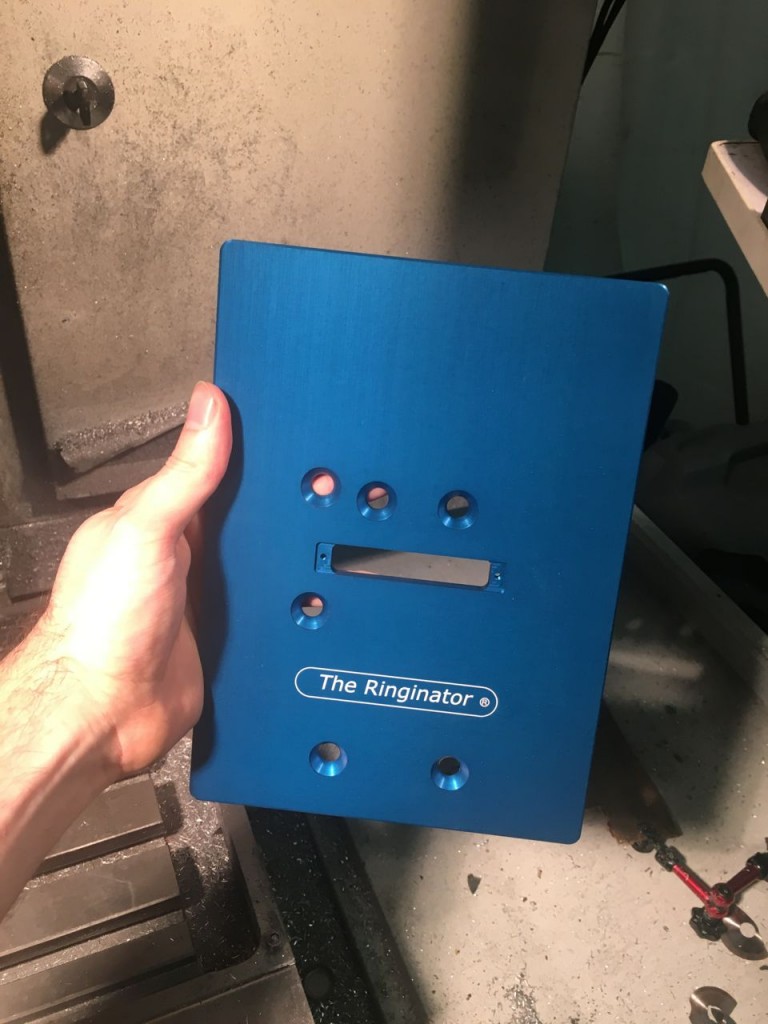 Table saw anodized